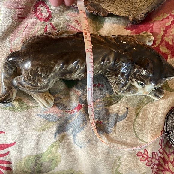 Vintage MCM Porcelain Glazed Cat / Kitty - Picture 15 of 15